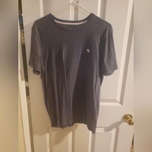 Abercrombie & Fitch Dark Gray Short Sleeve Tee